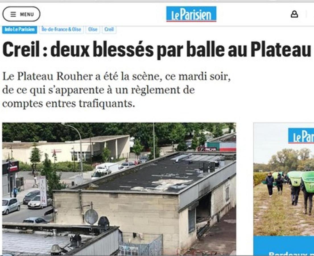 Chambres Meublees Chez L'Habitant Dans Appartement Proche Gare Sncf 크레유 외부 사진